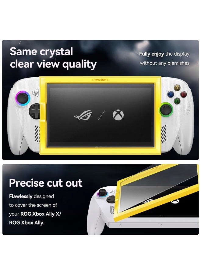 ivoler 3-Pack Matte Screen Protector for ROG Xbox Ally/ROG Xbox Ally X Handheld 2025, Tempered Glass with Easy Installation Tool, Anti-Scratch, Anti-Bubble - Image 3