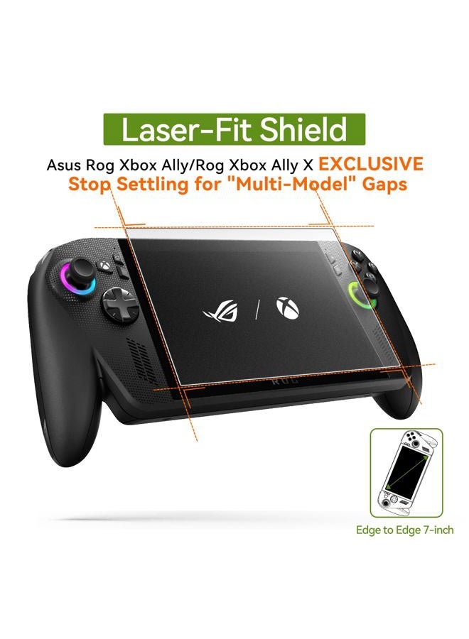 ivoler 3-Pack Matte Screen Protector for ROG Xbox Ally/ROG Xbox Ally X Handheld 2025, Tempered Glass with Easy Installation Tool, Anti-Scratch, Anti-Bubble - Image 4