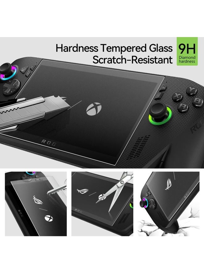 ivoler 3-Pack Matte Screen Protector for ROG Xbox Ally/ROG Xbox Ally X Handheld 2025, Tempered Glass with Easy Installation Tool, Anti-Scratch, Anti-Bubble - Image 5
