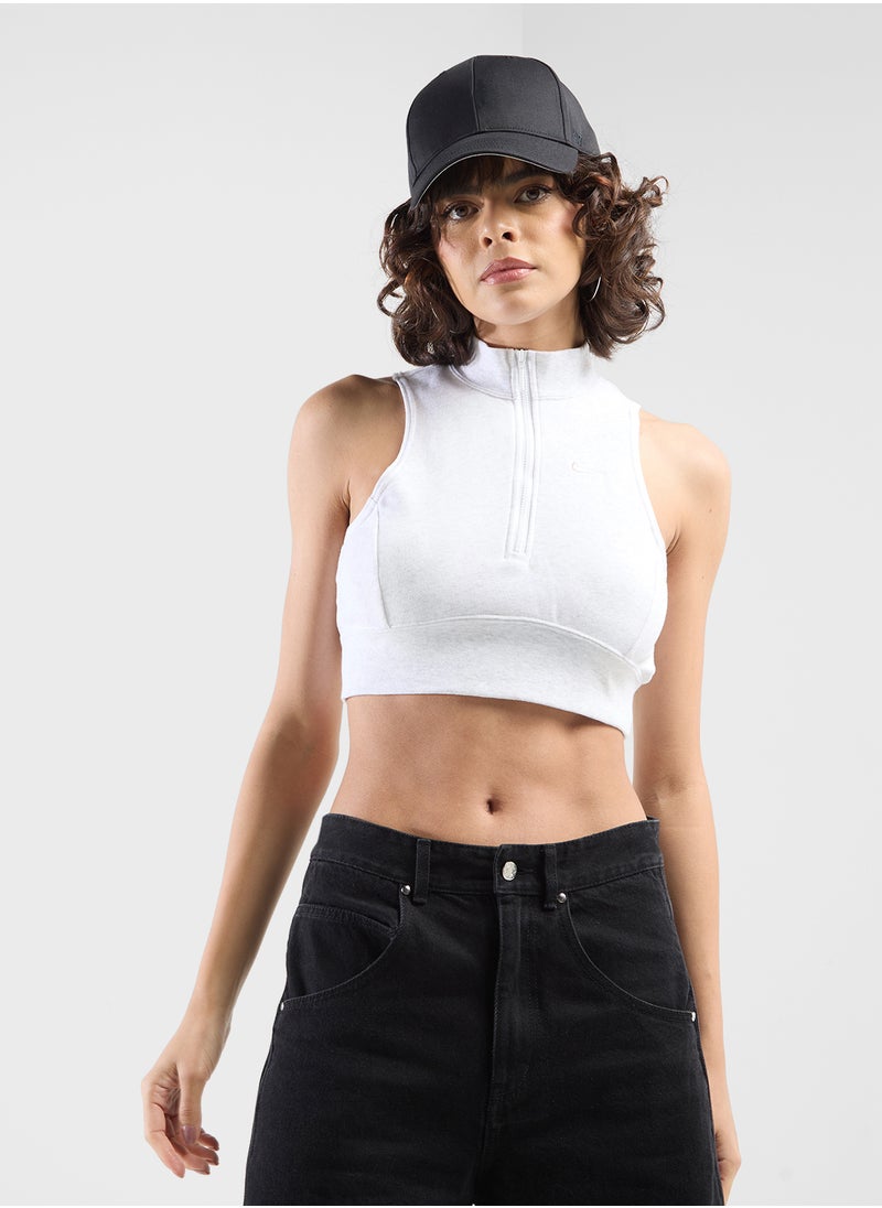 Nike - Nsw Fitted Cropped Tank - Image 1