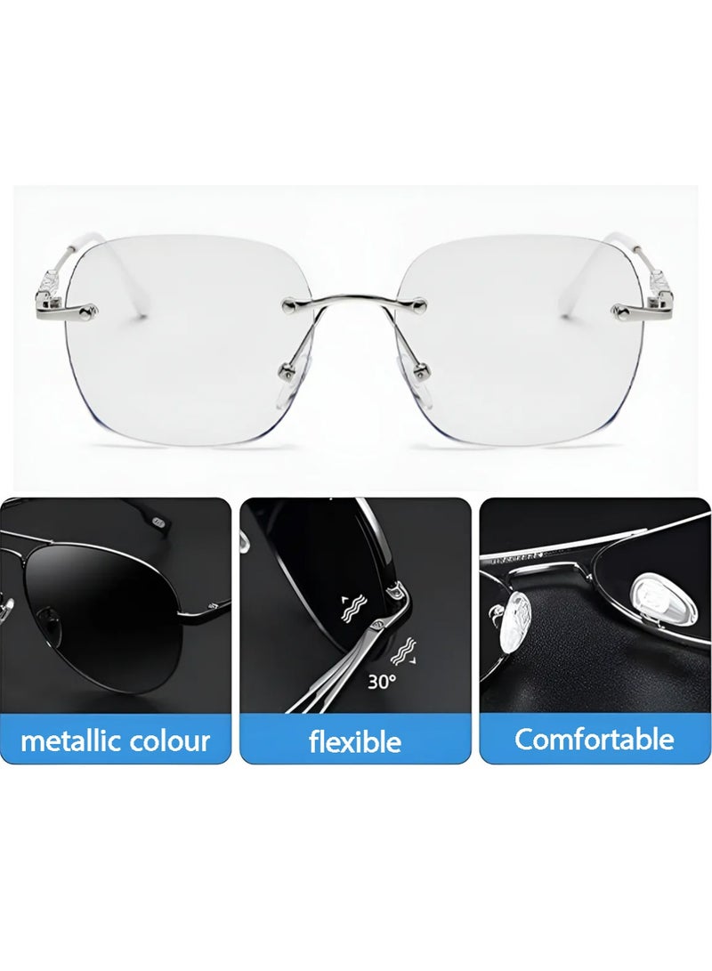 بولوز نظارات حاجبة للضوء الأزرق للرجال والنساء نظارات شفافة للألعاب نظارات كلاسيكية شفافة خفيفة الوزن للغاية للكمبيوتر الشخصي والكمبيوتر المحمول تقي من إجهاد العين - Image 5