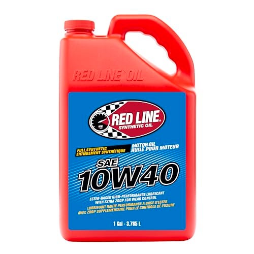 Red Line 11405 SAE 10W40 Fully Synthetic Motor Oil - Gallon - Image 1