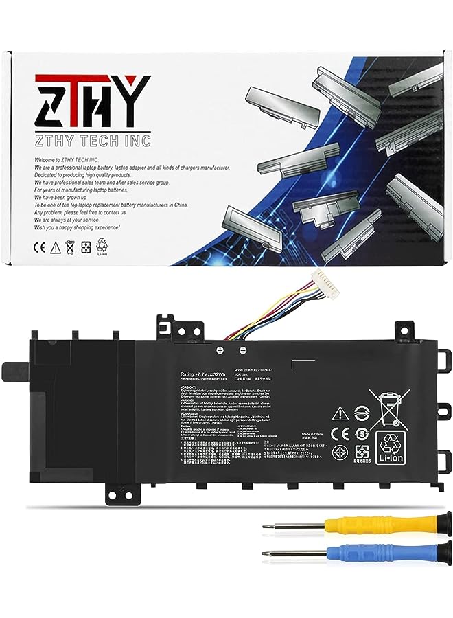 ZTHY C21N1818-1 Laptop Battery Replacement For Asus Vivobook 15 F512Fa F512Da F512Ja X512Da X512Ja F512Fb F512Fj F512Fl F512Ua X512Fa X512Fb X512Fj X512Fl X512Jf X512Jp X512Dk R564Da R564Fa R564Ja - Image 1
