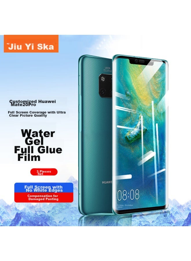 ISKA Yisika Hydrogel Film For Huawei Mate 20 Pro, Non-tempered Glass Screen Protector, No White Edge, Anti-scratch, Anti-fingerprint, Full Adhesive Protective Soft Film Jm588 - Image 1