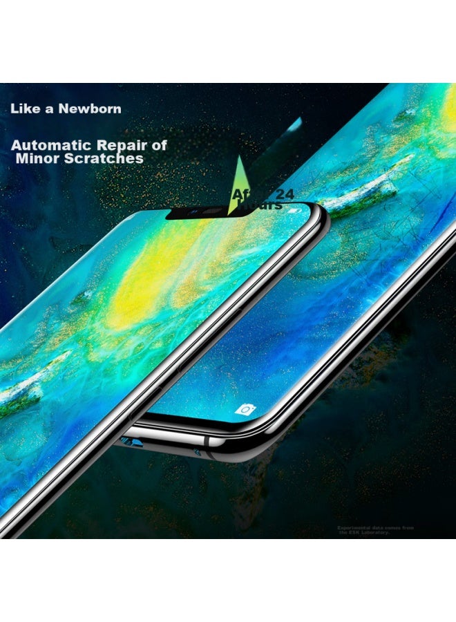 ISKA Yisika Hydrogel Film For Huawei Mate 20 Pro, Non-tempered Glass Screen Protector, No White Edge, Anti-scratch, Anti-fingerprint, Full Adhesive Protective Soft Film Jm588 - Image 5