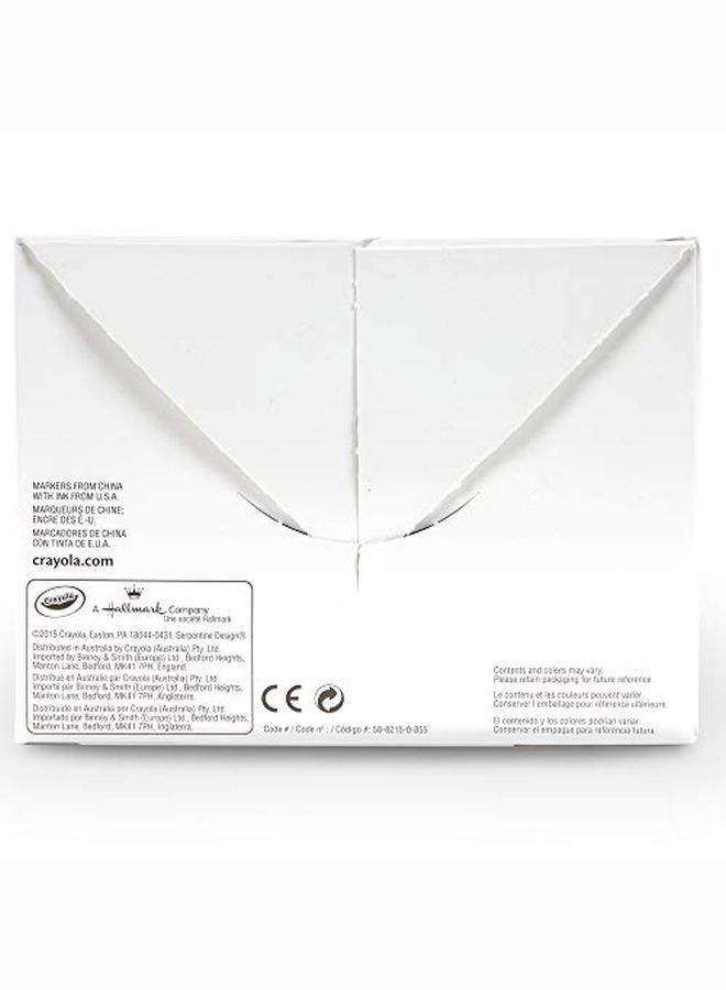 Crayola Fabric Marker Classpack Ten Assorted Colors 80 Count - Image 5