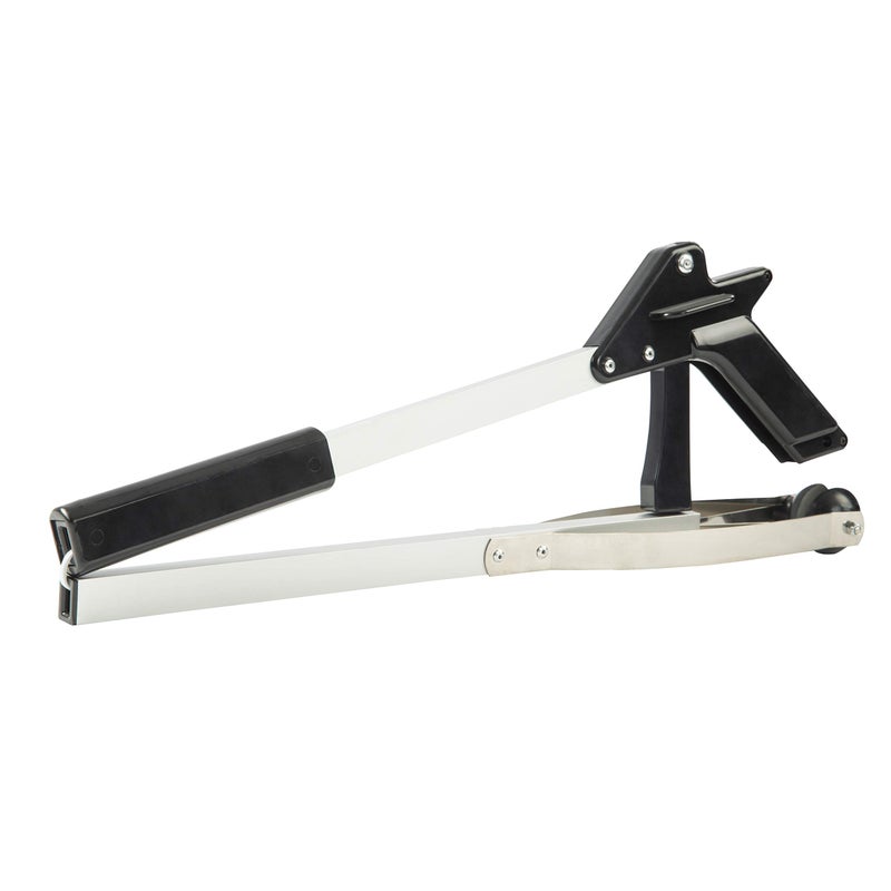 Luxet Grabber Reacher Suction Cup Grip Tool- Long 32 Inch Foldable Strong Heavy Duty Aluminum Pick Up Stick - Lightweight Trash Litter Picker Claw Extended Gripper Nabber Assist for Elderly, Luxet (Black) - Image 3