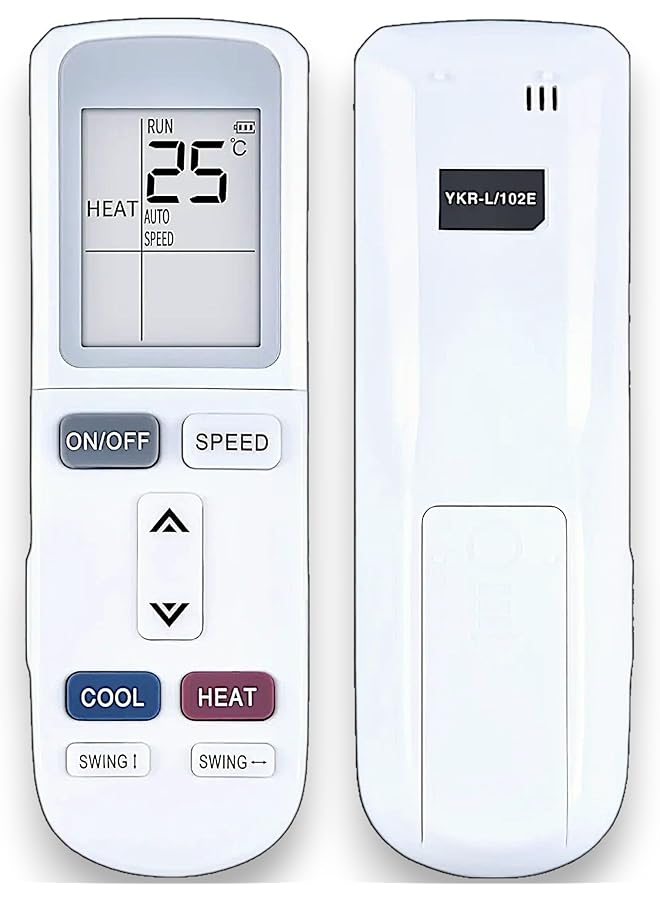 جهاز التحكم عن بعد العالمي لتكييف الهواء Ykr L 102E بديل لـ Frego Aux Besat Starlight