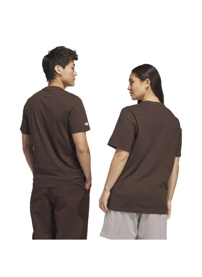 Adidas adidas SHMOO G TEE 3 Brown Originals Unisex T-SHIRTS