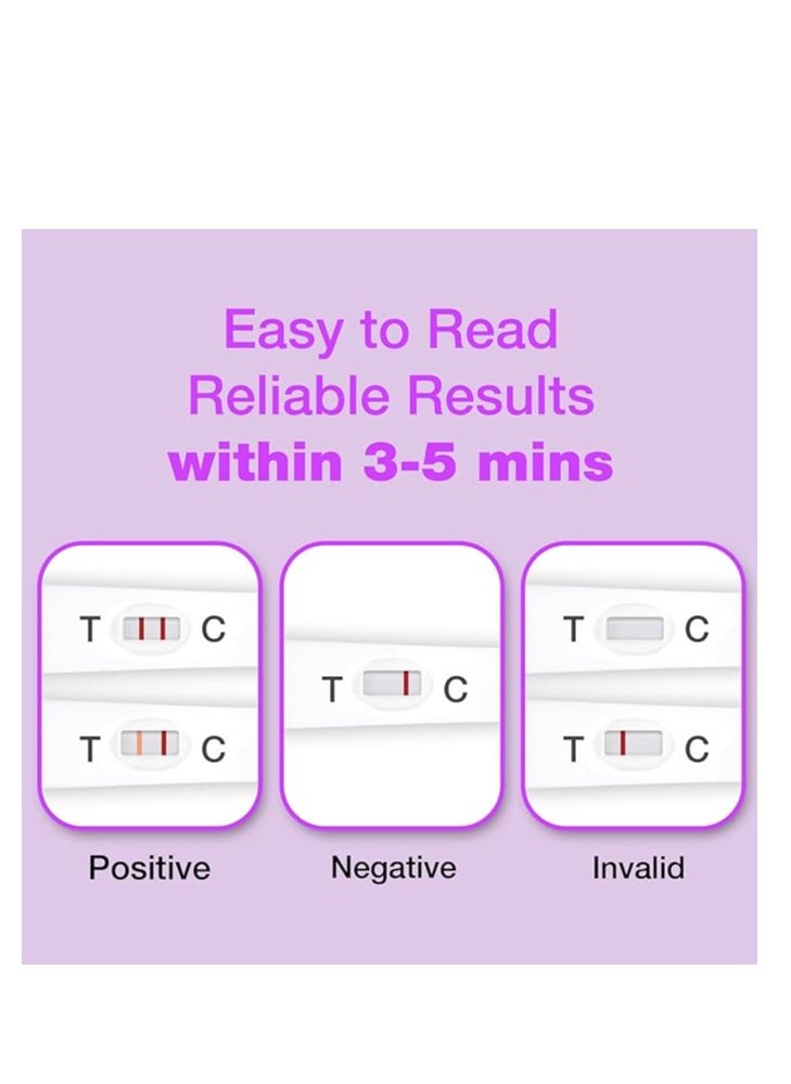 PremOn - Premom Pregnancy Test Midstream: Early HCG Detection Strips, 3-Pack - Image 1