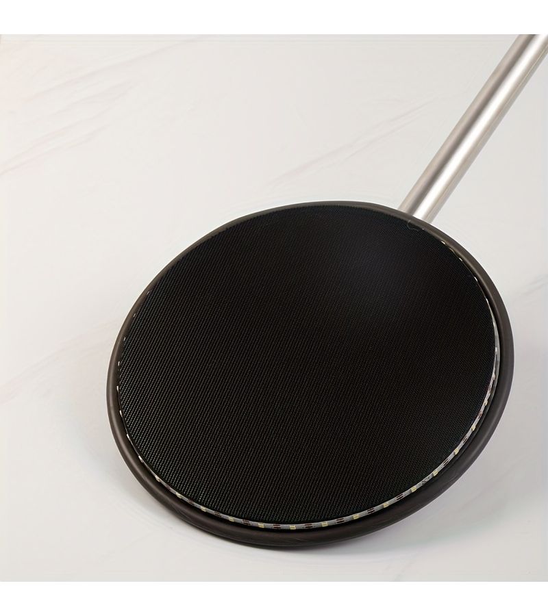 9 Inch Round Disc Aluminum Alloy Drywall Sandpaper Holder With 5pcs Sandpaper And Four Section Connecting Rod For Wall Ceiling Polishing - Image 5