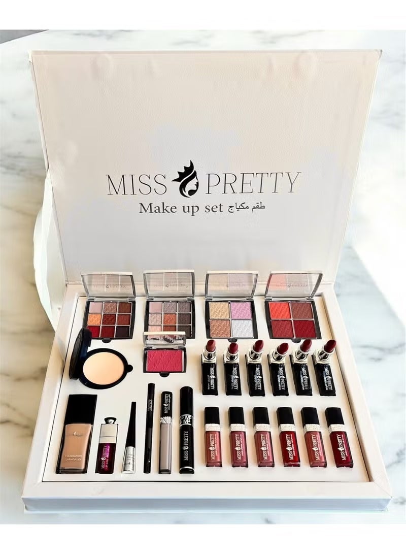 MISS PRETTY Luxury 24-piece makeup box set for a charming and complete look - Image 5