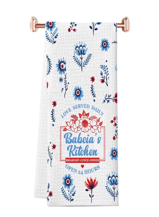 WCGXKO Kitchen Towel Polish Grandma Gift Polish Gift for Babcia (Babcia Towel) - Image 1