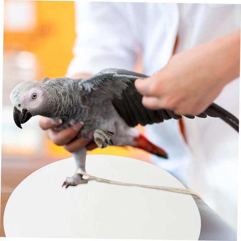Absorbent Bird Cage Liner Pads 32x32cm Non Woven for Parrots Parakeets Clean Cage 100 Pack - Image 3