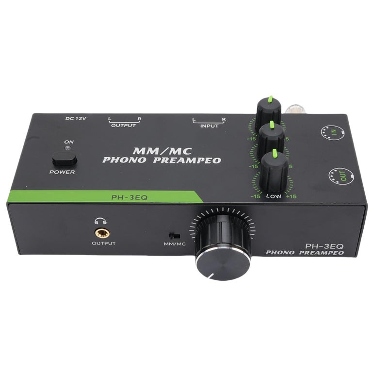 Phono Preamplifier With XLR Input Output For MM MC Cartridges And Record Players US Plug 100 240V - Image 2