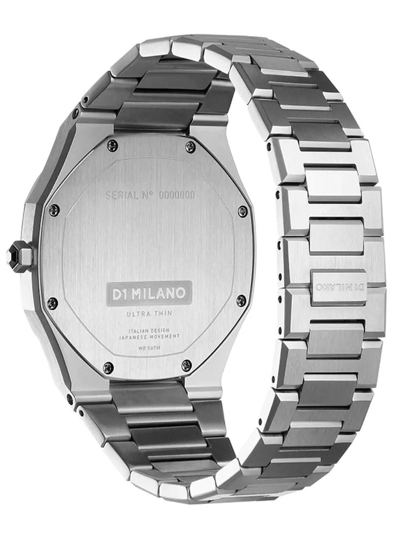 D1 MILANO Men's Bordeaux Ultra Thin 40mm Watch (D1-UTBJ11) - Image 3