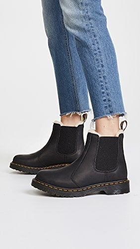 Dr Martens Dr. Martens Unisex 2976 Smooth Leather Chelsea Boot, Black, 8 Women/7 Men - Image 3