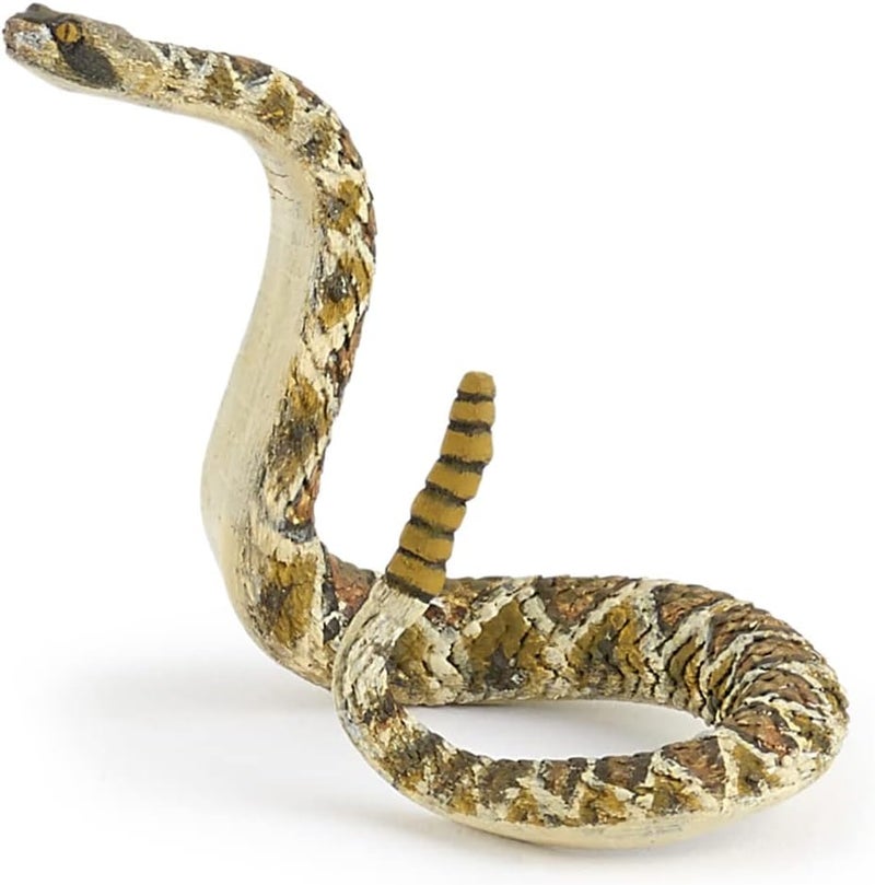 Papo HandPainted  Figurine Wild Animal Kingdom  Rattlesnake 50237 Collectible  for Children  Suitable for Boys and Girls from 3 Years Old - Image 1
