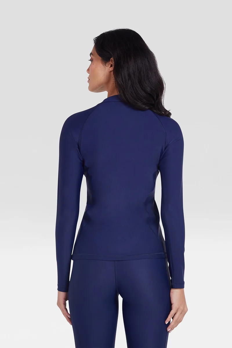 COEGA SUNWEAR  COEGA  Ladies Rashguard Long Sleeve - Navy for Women | Best Price UAE