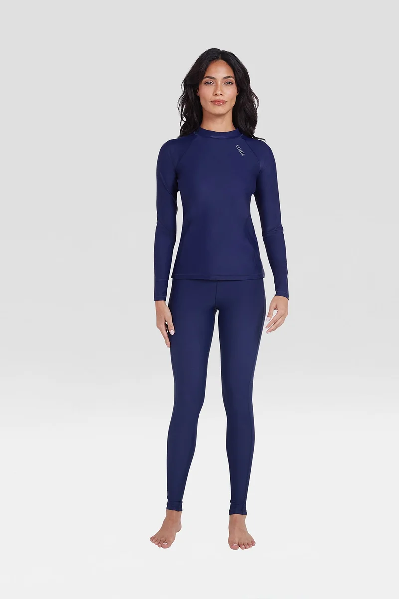COEGA SUNWEAR  COEGA  Ladies Rashguard Long Sleeve - Navy for Women | Best Price UAE