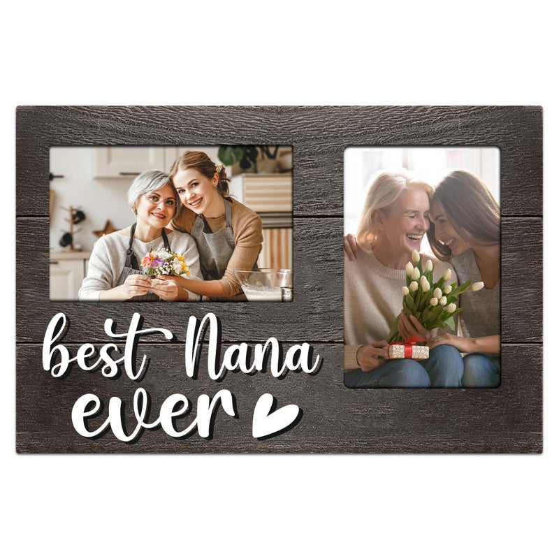 JNDJE هدايا Jndje Nana عيد الميلاد نانا هدية من هدايا عيد ميلاد الأحفاد لـ Nana 3D Photo Framp - Image 1