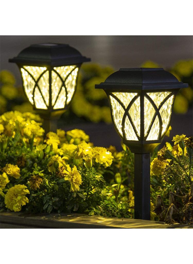 Bluejw 6 Pieces Solar Pathway Lights Outdoor LED Decorative Solar Garden Lights Waterproof Outdoor Lights For Landscapes Gardens Pathways Walkways And Driveways - Image 4