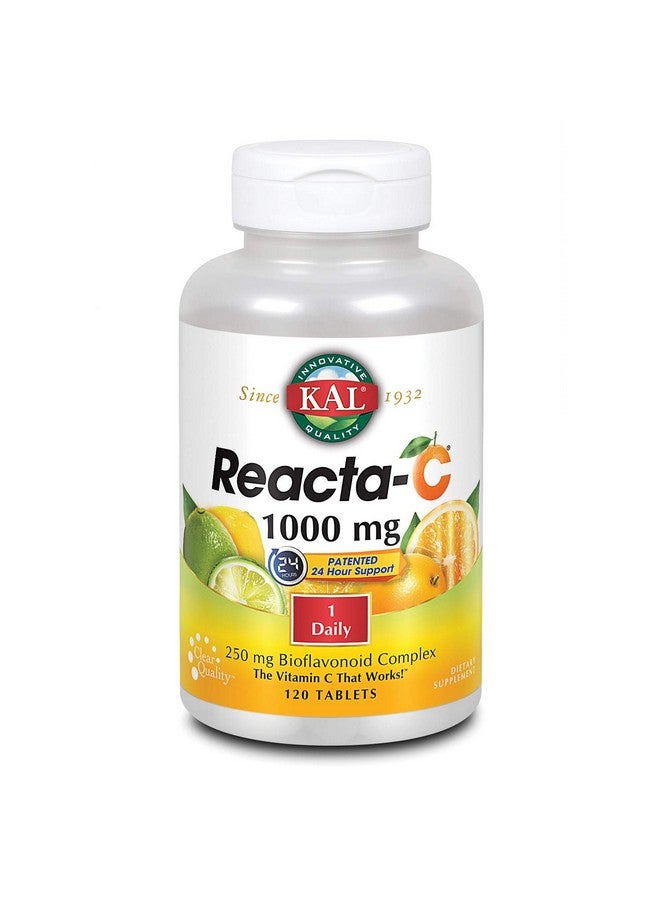 KAL Reacta-c with Bioflavonoids Tablets, 120 Count - Image 1