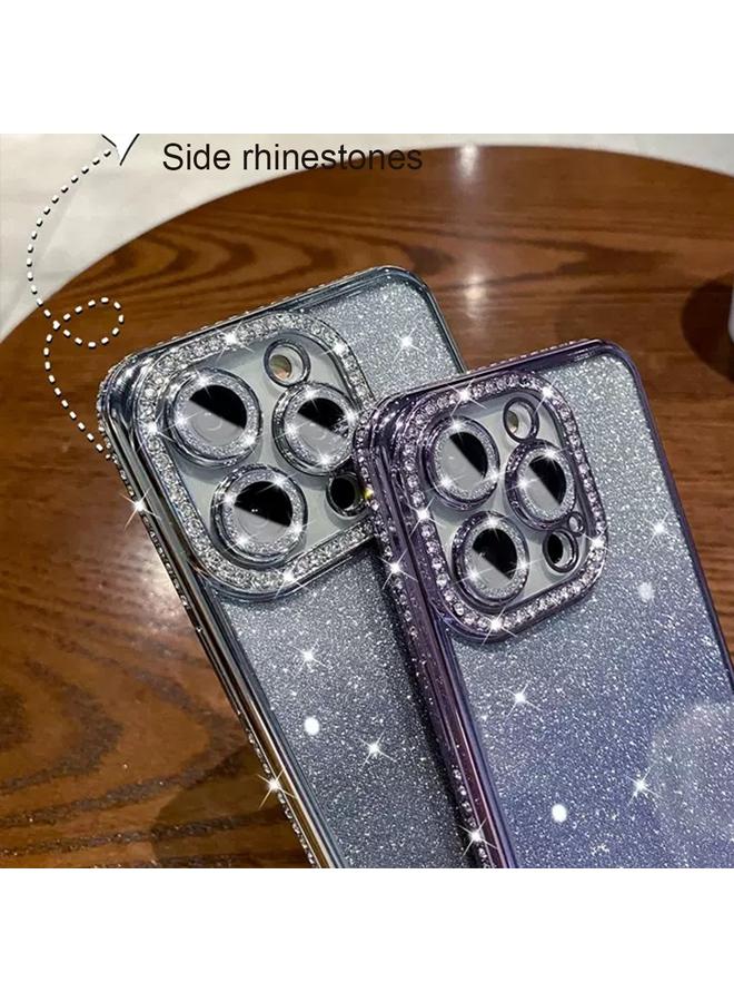 اس-توب جراب لهاتف iPhone 11 من مادة TPU اللامعة ذات التدرج الماسي - Image 5