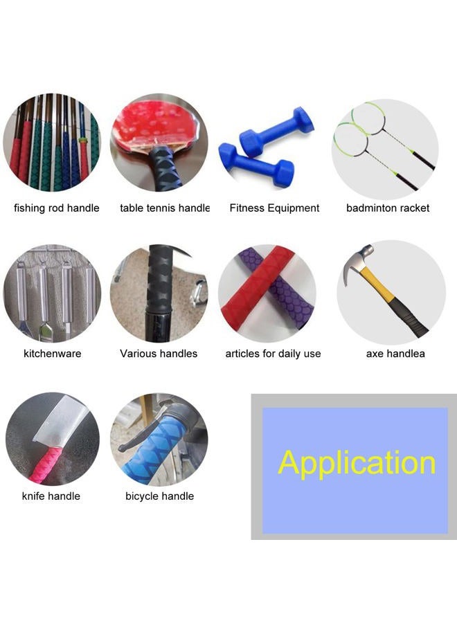 Greatfishing Diameter: 25mm 30mm 35mm X-Tube Heat Shrink Sleeve Wrap Fishing Bulding Handle Cork Rod Grip with Non Slip Waterproof and Insulation 40 Inch Lengths Durable Repair - Image 3