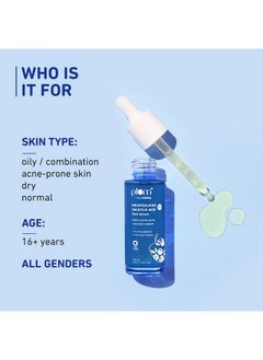 Plum 2% Salicylic Acid Face Serum Fights Active Acne Regulates Sebum Controls Oil Calms & Soothes Inflammation Lightweight & Quickabsorbing 100% Vegan 30 Ml  - Image 3