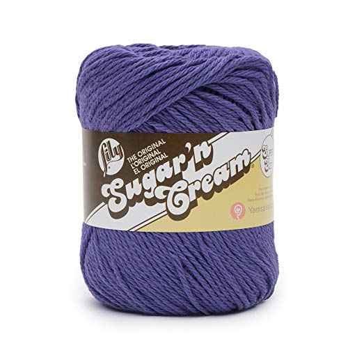 Lily Lily SUGAR N CREAM SUPER SIZE Yarn Dark Orchid 