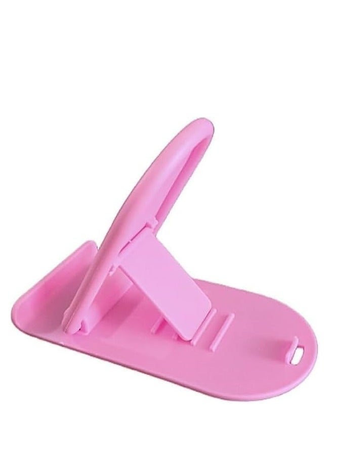 Small Cell Phone and Business Card Holder Desktop Stand, Adjustable, 4-Level Cell Phone Holder Innovative Design, Portable Clip for Foldable Business Cards - Image 2