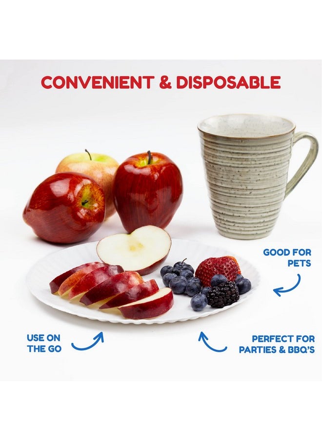 Hygloss Hygloss Products 69109 Paper Plates (69109), 9", 100 Pcs  - Image 2