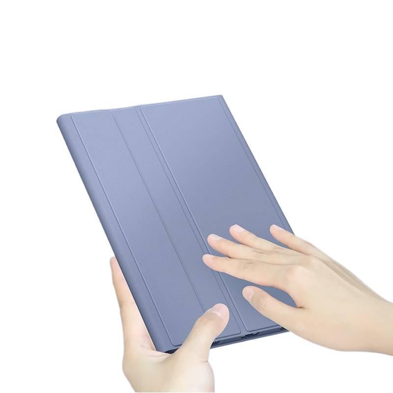 DGG حافظة سامسونج تاب بلوحة مفاتيح متوافقة مع Samsung Galaxy Tab S6 Lite / Samsung Galaxy Tab A8 باللون وردي مع غطاء حماية ووظيفة حامل وحمل يومي للتابلت بوظيفة حامل باللون الوردي Sams. - Image 4