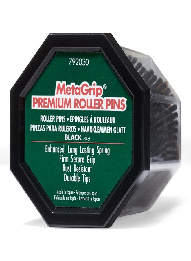 MetaGrip Black Premium Roller Pins Black - Image 1