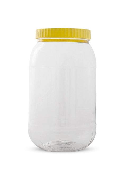 2000ml Plastic Jar Container with lid keep Spices Dry Fruits Raisins Chocolates Ideal for Kitchen