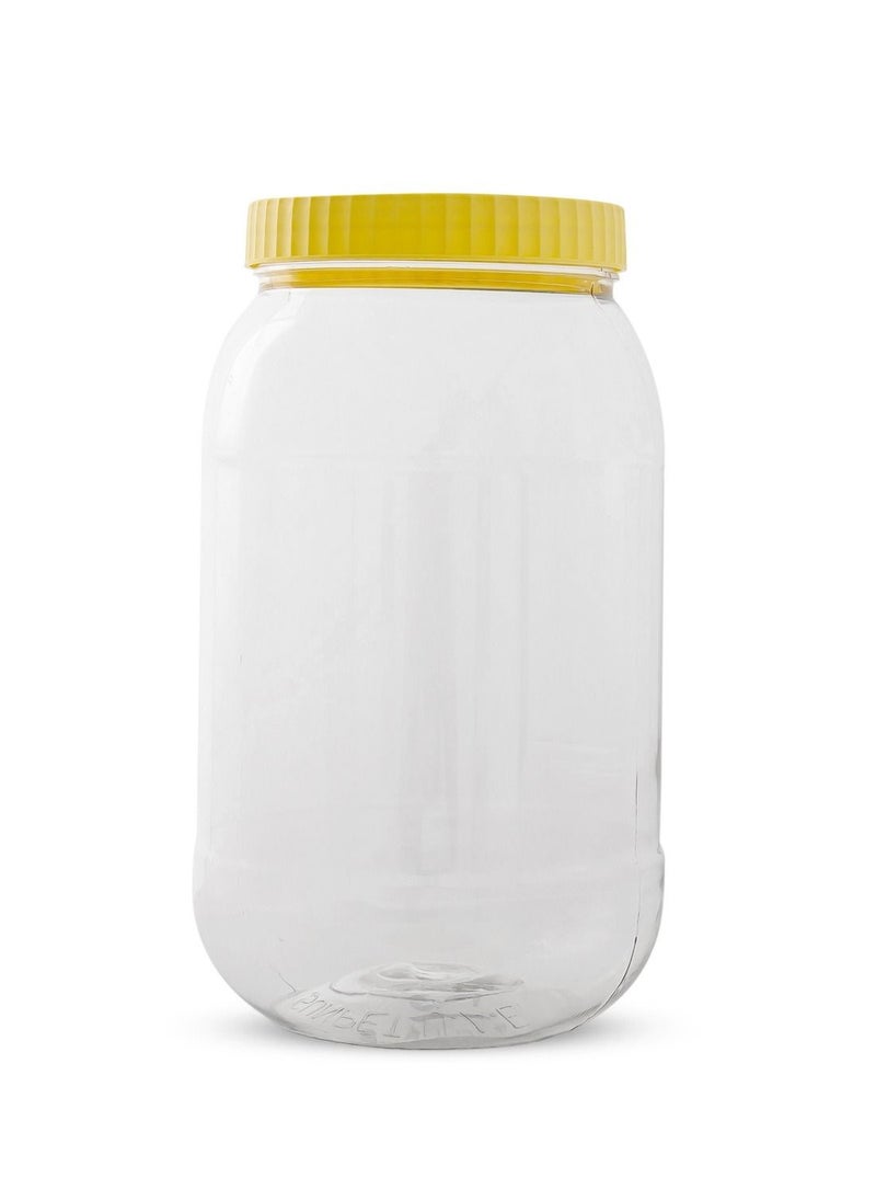 Generic 2000ml Plastic Jar Container with lid keep Spices Dry Fruits Raisins Chocolates Ideal for Kitchen  - Image 1