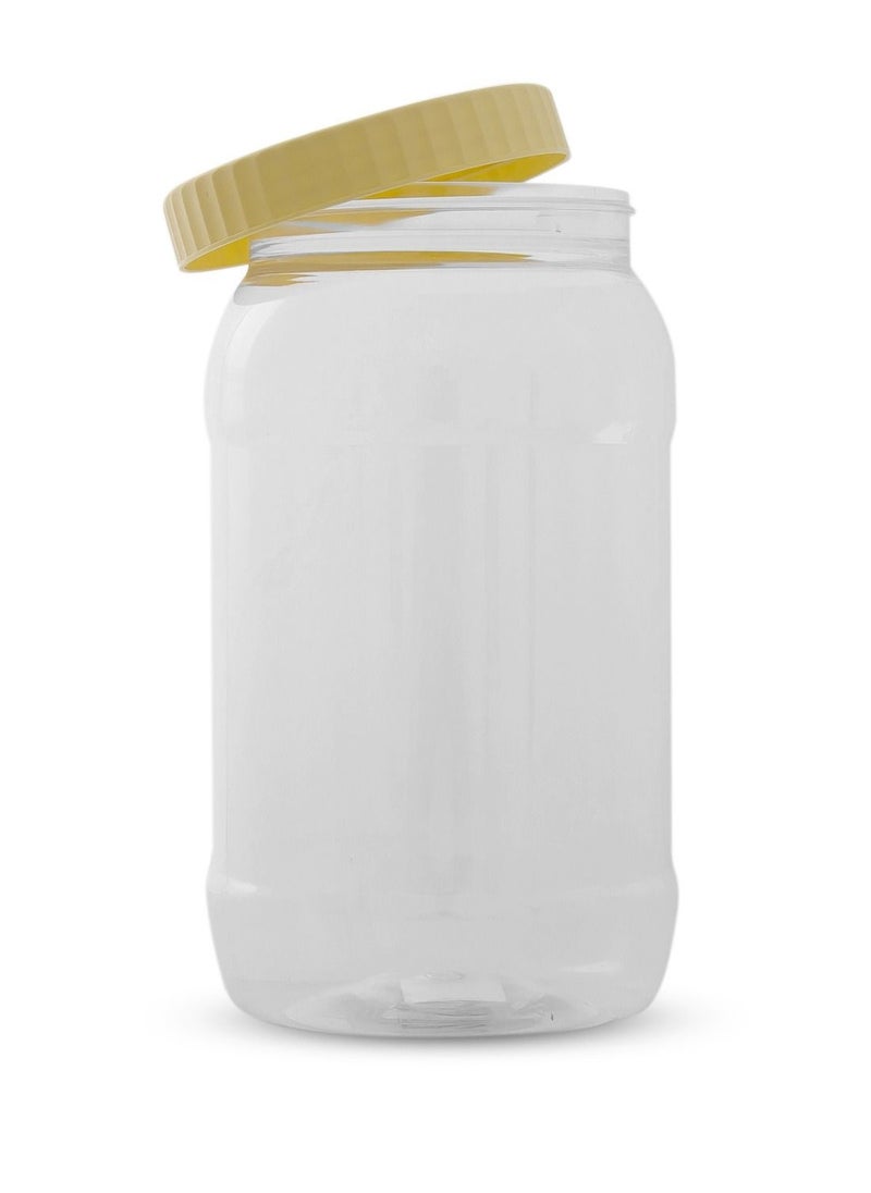 Generic 2000ml Plastic Jar Container with lid keep Spices Dry Fruits Raisins Chocolates Ideal for Kitchen  - Image 2