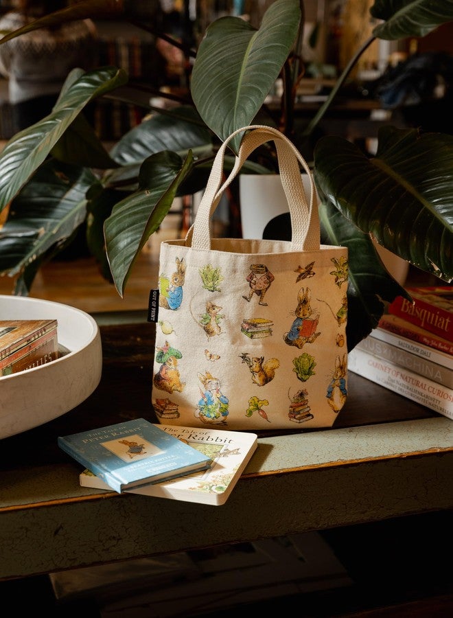 Out of Print Peter Rabbit Mini Tote Bag with Inner Pocket - Small Tote Bag for Book Lovers and Kids - Image 4