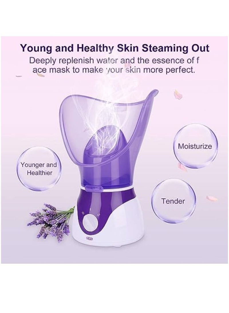 NTFS Beauty Facial Steamer Facial Sauna For Deep Skin Cleansing Moisturizing Sauna Spa Steamer 50ml Water Tank For Facial Mask Nasal Mask Ideal For Skin Care - Image 2