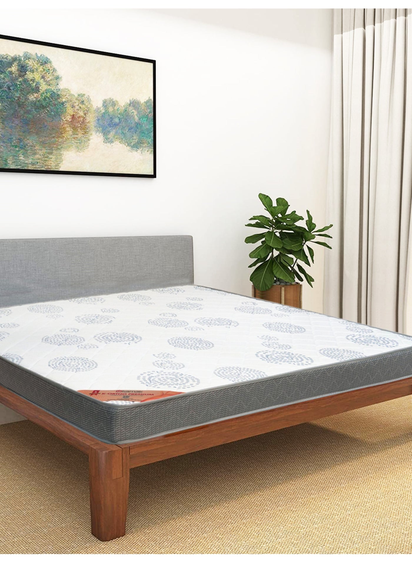 Karnak K-Ortho Premium Medical Mattress (Extra Firm Feel) - 120 x 200cm (HC - Wide Single Size), 18 Centimeters