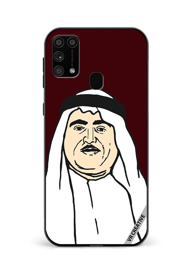 VR CREATIVE - Protective Case Cover For Samsung Galaxy M31/M31 Prime Sheikh Khalid Bin Mohammed Al Qasimi Design Multicolour - Image 1