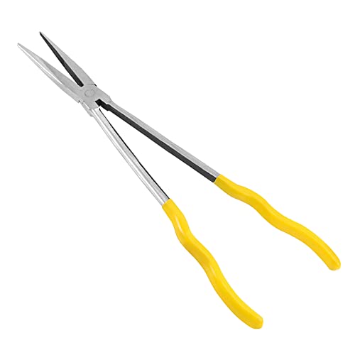 MOUYAT 3 PCS 16 Inch Extra Long Needle Nose Pliers Set, 45 Degree, 90 Degree, Straight Extra Long Reach Pliers Set - Image 5