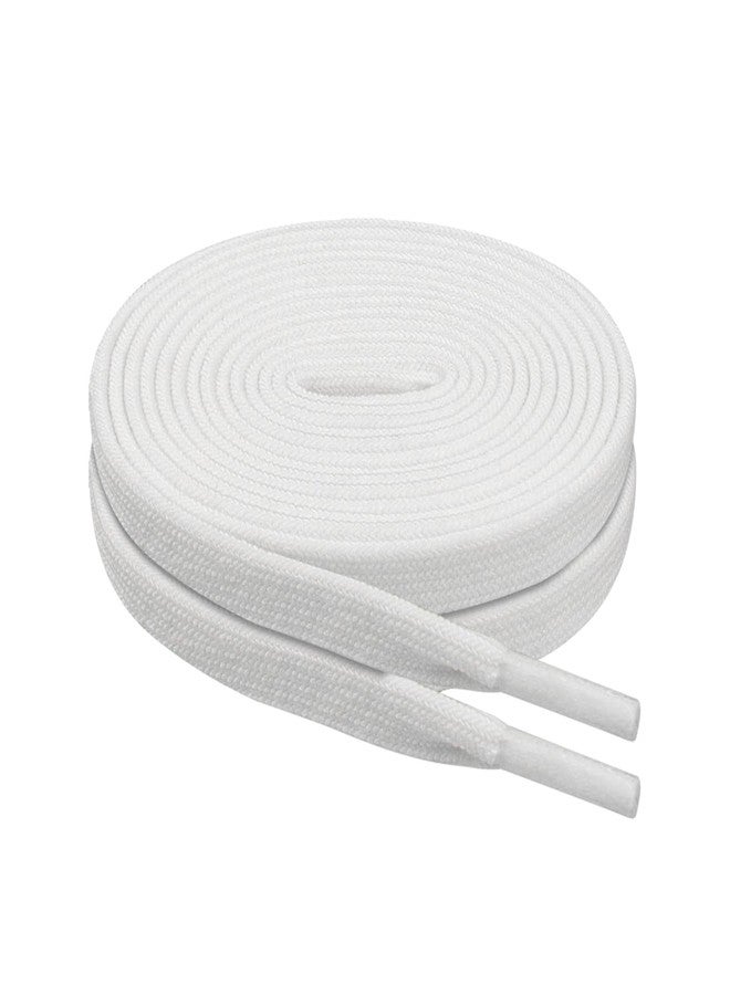 Endoto Elastic Shoe Laces for Converse High Top and Low Top Flat Stretchy Bungee Replacement Shoelaces(Color:White,Size:58Inch) - Image 3