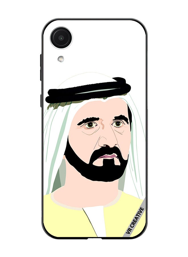 VR CREATIVE Protective Case Cover For Samsung Galaxy A03 Core Sheikh Mohammed Bin Rashid Al Maktoum Design Multicolour - Image 1