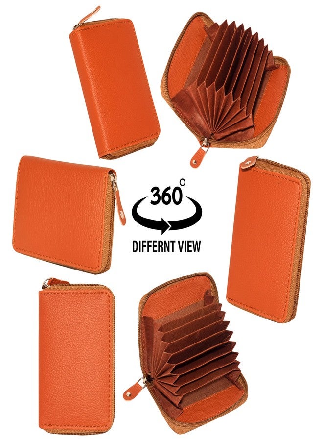 GREEN DRAGONFLY PU Leaher Clutches/Women's Wallets/Card Holder for Women,Credit Card Holder Wallet for Women & Girl's(NMB/202306760-Tan) - Image 5