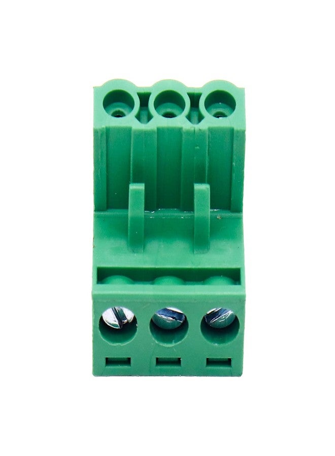 Electronicspices Electronic Spices 2EDGK-5.08-3p 3 Hole 5.08mm Pitch Pluggable Female Terminal Block Connector Pack of 20pcs - Image 1