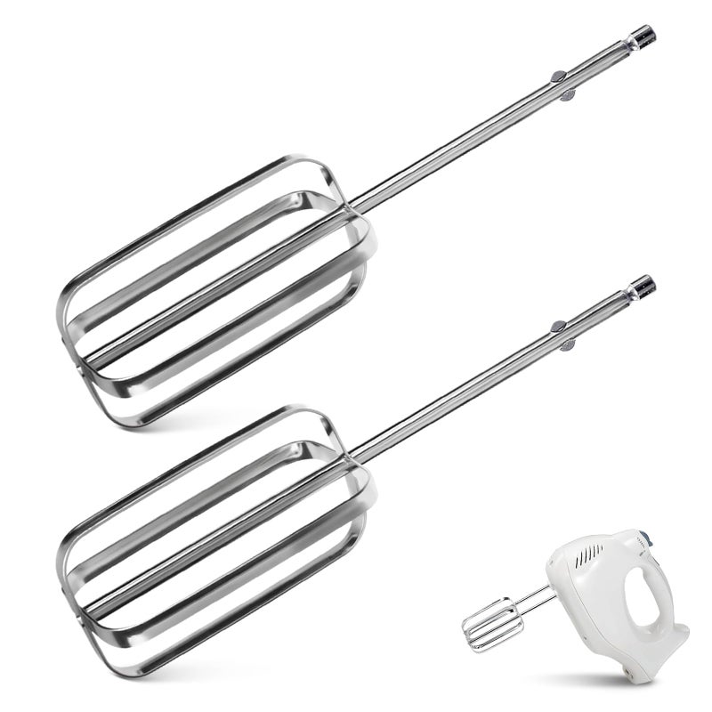 Antrys Hand Mixer Beaters Attachments Compatible with Hamilton Beach Hand Mixers 62682RZ, 62692, 62695V, 64699, Durable Replacement Mixer Whisk Parts for Hamilton Beach Hand Mixer Beaters -2 Pack - Image 1