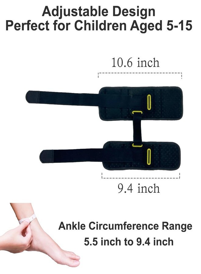 Furlove Kids Children AFO Drop Foot Brace, Child Improve Foot Walking Gait, Effective Relieve Pain for Achilles Tendon Cerebral Palsy, Motor Nerve Damage (5-15 Years Old) - Image 3