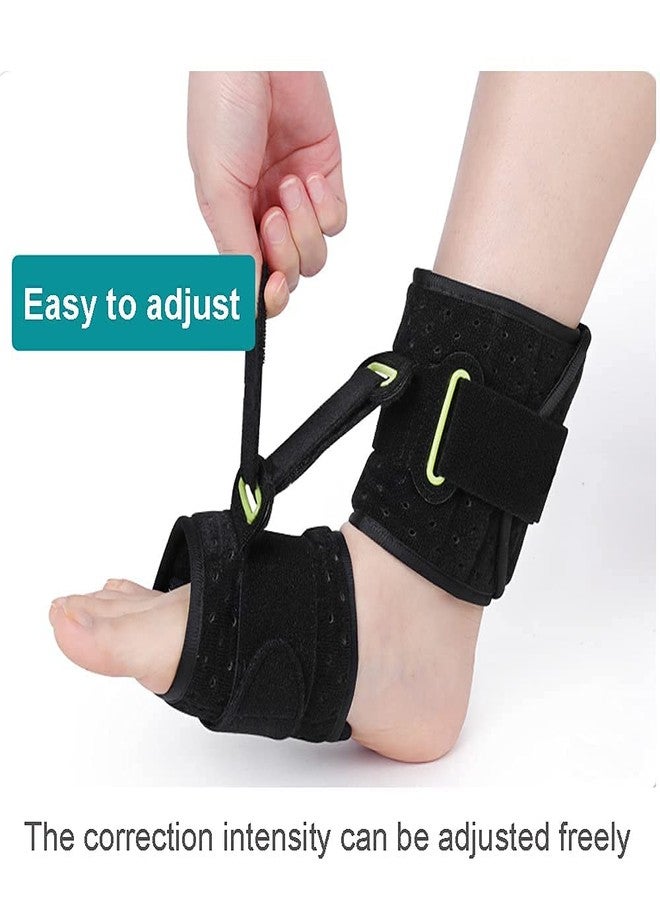 Furlove Kids Children AFO Drop Foot Brace, Child Improve Foot Walking Gait, Effective Relieve Pain for Achilles Tendon Cerebral Palsy, Motor Nerve Damage (5-15 Years Old) - Image 2